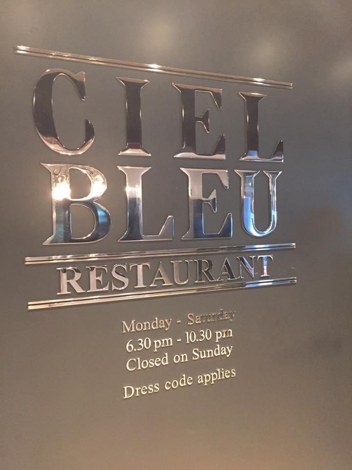 Ciel Bleu Restaurant
